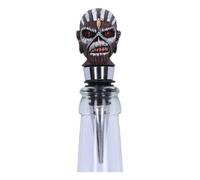 Nemesis Now Bouchon de bouteille Iron Maiden Book of Souls sous licence officielle, argent, 10 cm