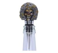 Nemesis Now Bouchon de bouteille Iron Maiden Killers sous licence officielle, argent, 10 cm
