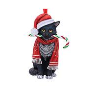Nemesis Now Candy Cane Cat Unisexe Boules Standard Plastique