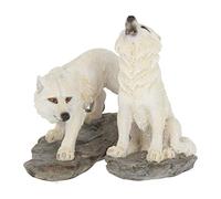 Nemesis Now Chase Lot de 2 Figurines Blanc 17 cm 9,8 cm
