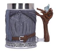 Nemesis Now Chope Gandalf Le Seigneur des Anneaux Gris 15,5 cm, Résine Grise, Produit sous licence officielle Le Seigneur des Anneaux, coulé dans la meilleure résine, habilement peinte à la main
