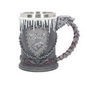 Nemesis Now Chope Stark Game of Thrones peinte à la main