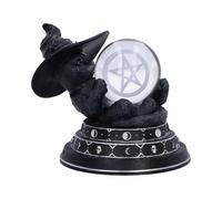 Nemesis Now Cult Cuties Adorables Figurines occultes, Purrah's Fortune | Créatures ensorcelantes du mauvais esprit, peintes à la main, résine