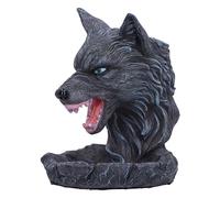 Nemesis Now Dark Wolf Backflow Incense Burner Unisexe Articles De Décoration Multicolore Polyrésine