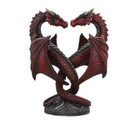 Nemesis Now Bougeoir Cœur de Dragon Anne Stokes – 23 cm – Résine – Taille unique
