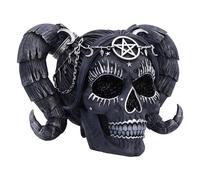 Nemesis Now Drop Dead Magnifique Figurine Solve et Coagula 20,5 cm en résine, poupée Baphomet tête de Mort, Figurine de Femelle, moulée dans la Meilleure résine, habilement Peinte à la Main
