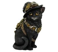 Nemesis Now Figurine de Chat en résine Noir 21 cm Taille Unique