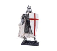 Nemesis Now Figurine de chevalier templier médiéval en résine peinte à la main - Sculpture Renaissance - Prenez les armes