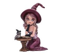 Nemesis Now Figurine de sorcière Agatha Violet 15 cm