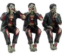 Nemesis Now Figurine de Zombies en résine Noir 10 cm