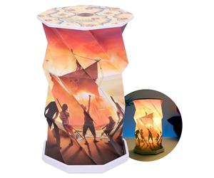 Nemesis Now Foldable LED Lamp 8 in - Touch-Activated, USB-C Rechargeable Light, Unique Fan Merchandise, Gifts & Decor for Collectors - One Piece