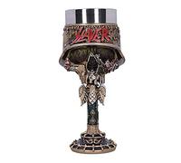 Nemesis Now Gobelet sous Licence Officielle Slayer Eagle Casque tête de Mort avec Logo Doré, 19,5 cm