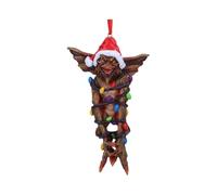 Nemesis Now - Décoration festive à suspendre - Gremlins Mowhawk in Fairy Lights - Marron XL