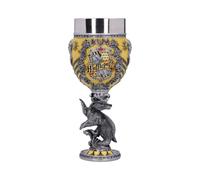 Nemesis Now – Coupe de collection Harry Potter – Motif Poufsouffle – Jaune et argenté 19,5 cm