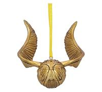 Nemesis Now Harry Potter Décoration à Suspendre Vif d'or Quidditch, Résine, pour Anniversaire, Doré