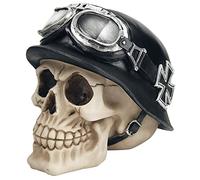 Nemesis Now Iron Cross Skull Indifférent Crâne Standard Polyrésine
