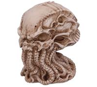 Nemesis Now James Ryman Figurine décorative en Forme de crâne Cthulhu Vert 20 cm