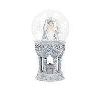 Nemesis Now Love Remains Boule à neige Anne Stokes 10 cm, résine, verre, eau, Ivoire