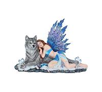 Nemesis Now Lupiana Figurine Bleu 33 cm