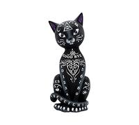 Nemesis Now Mystic Kitty Indifférent Statuette Noir/Blanc Polyrésine