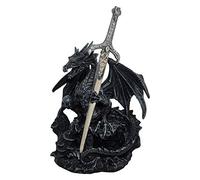 Nemesis Now Oath of The Dragon Unisexe Statuette Noir Polyrésine