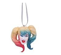 Nemesis Now Ornement à Suspendre sous Licence Officielle Harley Quinn, Jaune, 8 cm