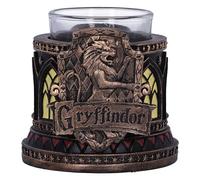 Nemesis Now Photophore Harry Potter Gryffondor 7,5 cm, résine, Bronze, Produit sous Licence Officielle Harry Potter, bougeoir Gryffondor, moulé dans la résine la Plus Fine, habilement Peint à la Main