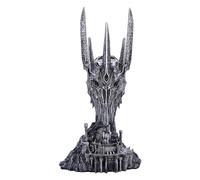 Nemesis Now Photophore Sauron - Le Seigneur des Anneaux - 33 cm, résine argent, insert métal
