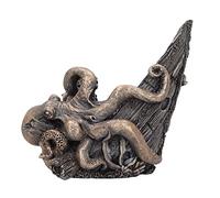 Nemesis Now Release The Kraken Porte-Bouteille de vin Bronze 25,8 cm