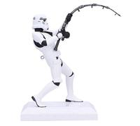 Nemesis Now Stormtrooper Figurine What a Catch, sous Licence Officielle Star Wars, décoration de Science-Fiction Insolite pour Les Fans et Les collectionneurs