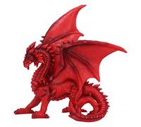 Nemesis Now Figurine Tailong Dragon rouge 21,5 cm - Gothique - Moulée en résine, peinte à la main