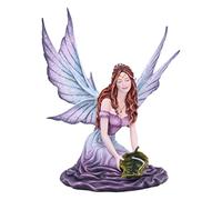 Nemesis Now Tessa Figurine de fée en résine Peinte à la Main 32 cm Violet