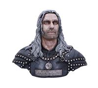 Nemesis Now The Witcher Geralt of Rivia Buste sous Licence Officielle 39,5 cm, Gris, 39,5 m