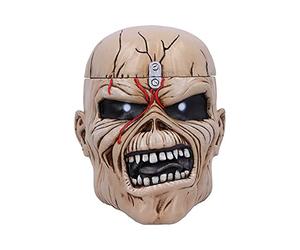 Nemesis Now Trinket Box Iron Maiden Eddie The Trooper Head Boîte à Bijoux, Résine, Beige, Taille Unique B5108R0