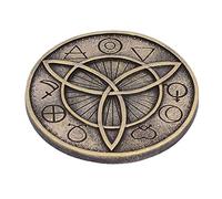 Nemesis Now Triquetral Lot de 4 brûleurs d'encens Parfum doré 12,5 cm