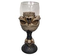 Nemesis Now Underworld Verre squelette à l'envers en verre, couleur os naturel, taille unique