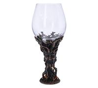 Nemesis Now Verre à vin en Bronze Forest Nectar Ancient Tree Spirit - Homme Vert - 23 cm