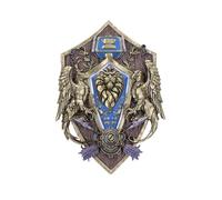 Nemesis Now Plaque murale World of Warcraft Alliance – 30 cm Bleu – Produit officiel, à suspendre