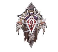 Plaque Horde 30 cm z serii World of Warcraft - Dekoracja z żywicy