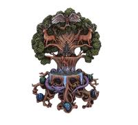 Nemesis Now Yggdrasil Plaque murale en résine 30,5 cm, conçue par Anne Stokes, arbre du monde, inspirée de la mythologie nordique, emballée dans une boîte cadeau, moulée dans la résine la plus fine,