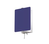 Nemo Applique À Volet Pivotant E14 Wandleuchte, bleu