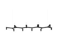 Nemo Crown Plana Linea Kronleuchter, noir