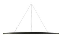 Nemo Ellisse Mega Suspension Ovale Noir/ Blanc Downlight 2700k