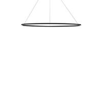 Nemo Ellisse Minor Suspension Ovale Noir/ Blanc Downlight 2700k