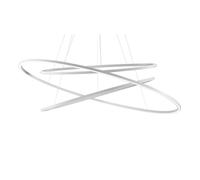 Nemo Ellisse Pendant Triple Pendelleuchte, blanc, 2700K