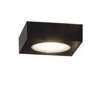 Nemo Fix Double Applique Murale Up/Downlight Noir Mat