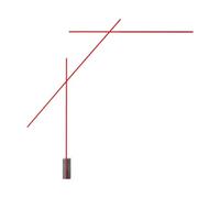 Nemo - Lampadaire arc Rouge