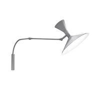 Nemo Lampe de Marseille Mini Applique Murale Gris Mat