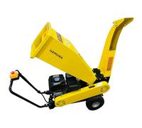 Nemura Broyeur vegetaux et branches thermique 212cc - Capacité de broyage max 50mm - Compact et Performant - Sysème de sécurité - Qualité Professionnelle - Marque Française