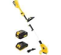 Nemura Coupe-Bordure à Batterie 40V - Léger et Perfomant - Livré avec 1 Batterie 2Ah + 1 Chargeur Rapide - Autonomie optimale pour Jardin - Qualité Professionnelle - Marque Française